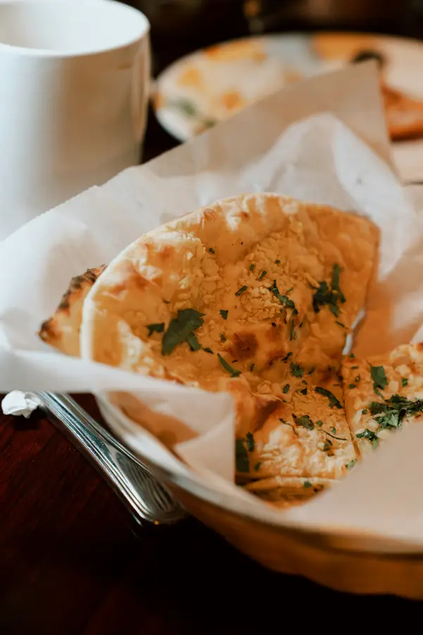 Garlic Naan (stock photo)