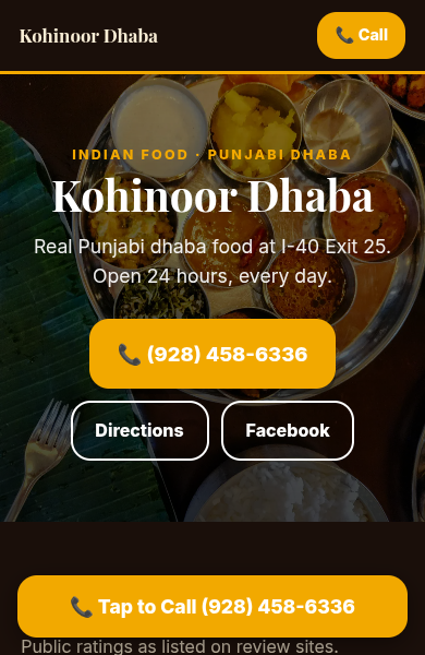 Kohinoor Dhaba preview