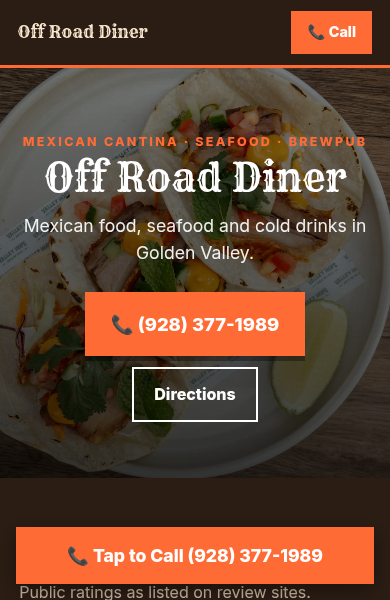 Off Road Diner Mexican Cantina preview